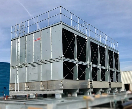 馬利橫流方型冷卻塔SC-300L電機(jī)/風(fēng)機(jī)/減速器/填料大更換！